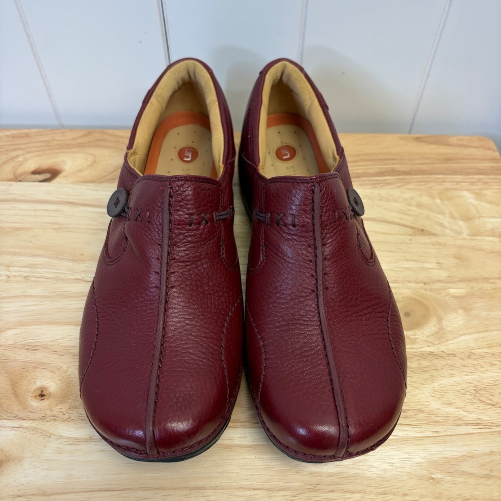 Clarks Unstructured Un.Loop Academia Loafers Women Size 10M Business Casual - Picture 2 of 8